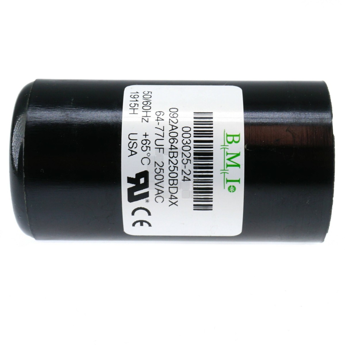 Leeson 003025.24 Electric Motor Start Capacitor, 64-77 µF