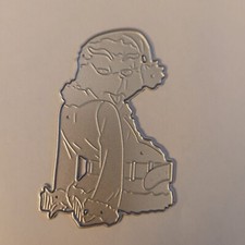 Grinch with Hands behind his back Metal Cutting Die Card Making Scrapbook Dies 