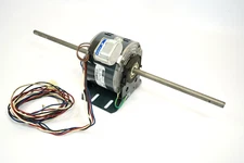 Fasco 7185-0114 Double shaft fan motor 1/6 HP 120V 1350-1200-1000 RPM 3 Speed