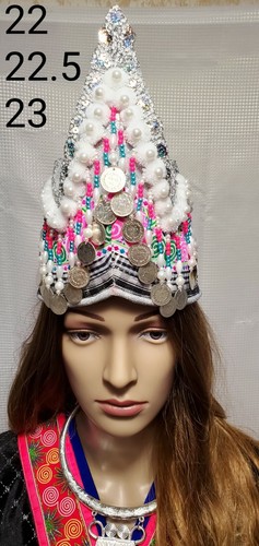 On SALE Beautiful Handmade Hmong Crown 