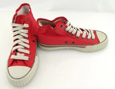 PF Flyers Shoes Center Reissue Ox Red/White Sneakers Womens 6.5