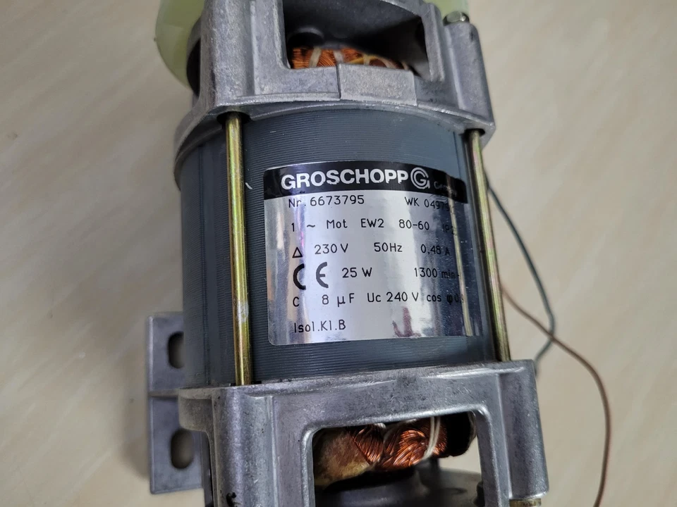 Groschopp Getriebemotor DM 90-60 ( DM90-60 ) 0,31/0,54A 1400/min - Bild 2 von 4
