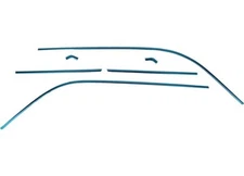 Sherman 695-23D Outer Drip Rail Moulding Set 6 Piece Fits Pontiac Firebird