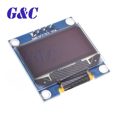 Blue 0.96'' IIC I2C 128X64 OLED LCD Display Module Arduino/STM32/AVR/51 M45
