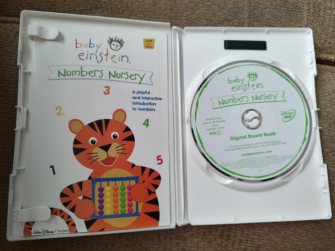 Baby Einstein: Numbers Nursery (DVD, 2003) | eBay