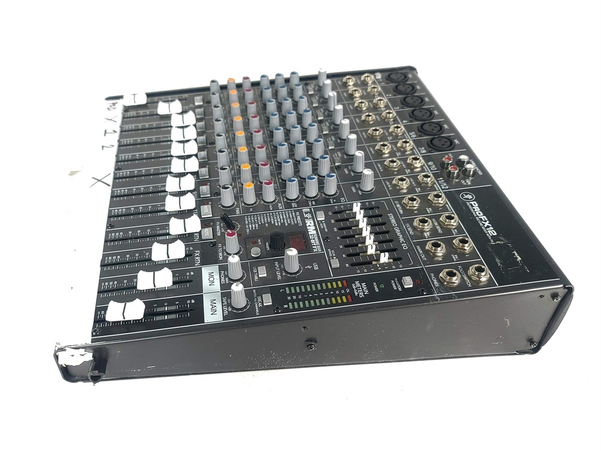 MACKIE ProFX12 12チャンネルミキサー Mackie ProFX12v3+ 12 Channel Mixer – Kraft Music