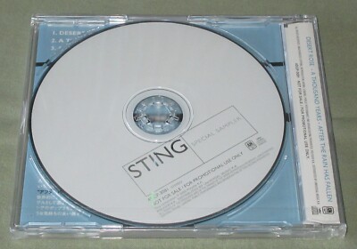 STING Japan PROMO ONLY CD single SEALED Special Sampler THE POLICE 