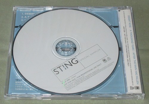 STING Japan PROMO ONLY CD single SEALED Special Sampler THE POLICE others listed - Picture 2 of 2