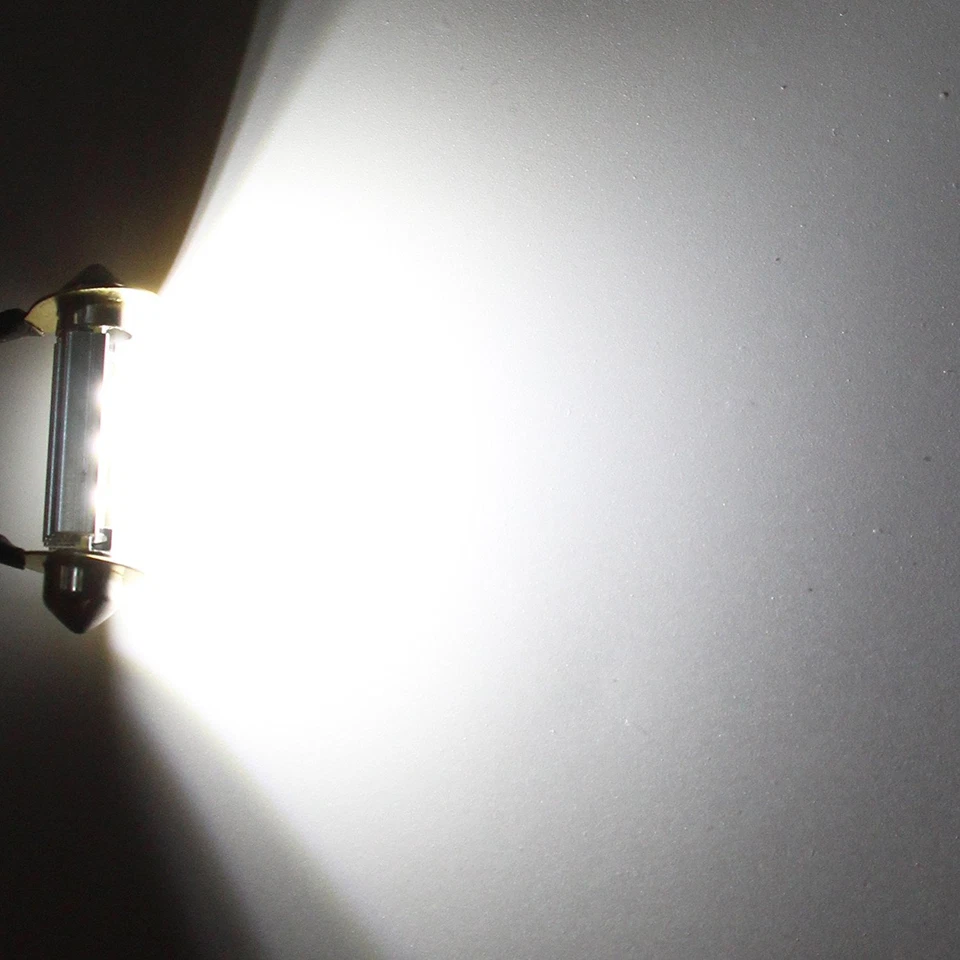 Alla Lighting LED Dome Map Light Bulbs Interior Festoon Lamps White Trunk 211-2 - Image 3 of 4