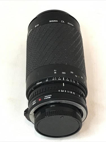 Sigma Zoom AF 75-300mm 1:4.5 5.6 Lens Canon - Picture 3 of 12