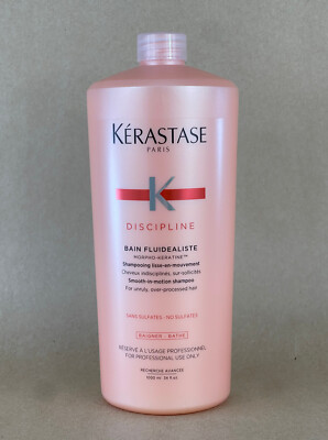 Kerastase Discipline Bain Fluidealiste Smooth-In-Motion Shampoo 34 oz