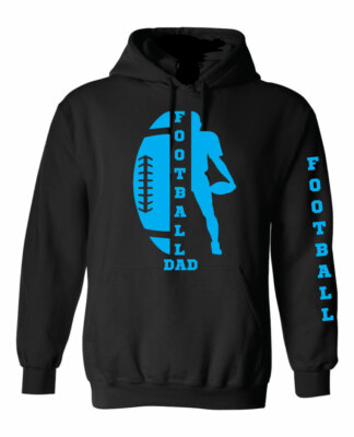 hoodie with football jersey