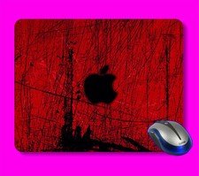 Gaming Mouse Mat Pad Non-Slip Rectangle Mousepad Designs For Computer apple 100