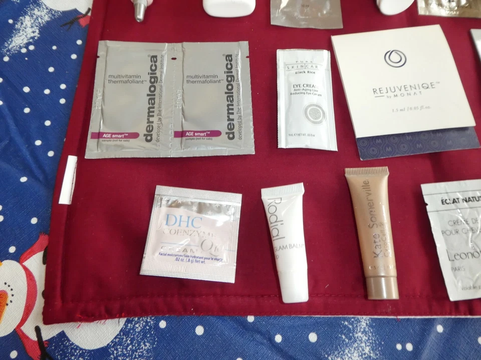 Lot of 35 Skin Care/Hair Products~Samples, Deluxe Sz. /1 full-size~25 Brands~New - Image 2 of 4