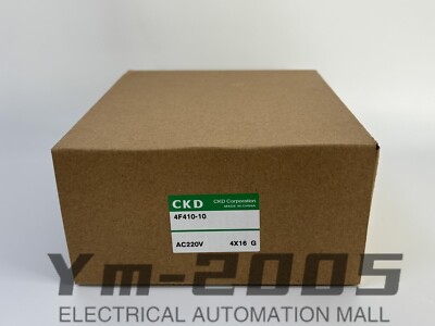 1PCS New CKD Solenoid Valve 4F410-10 AC220V