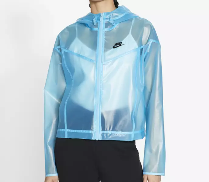 Contador sextante Discreto NEW Nike Women&#039;s NSW Windrunner Transparent Jacket Size L XL Limtied  Edition | eBay