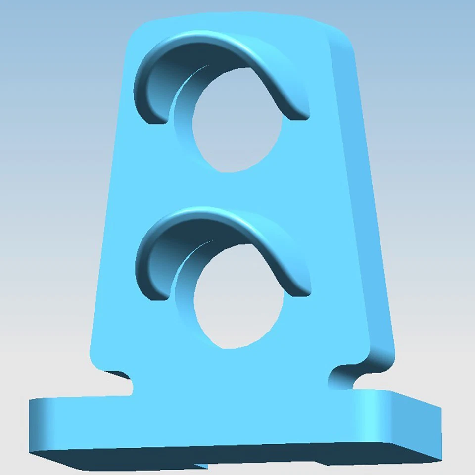  JTD21 10 sets Target Faces With LEDs Railway Dwarf signal HO OO Scale 2 Aspects - Image 3 of 4