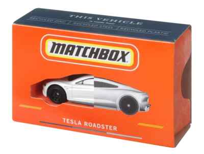 Matchbox 2020 Tesla Roadster RLC Mattel Creations Matchbox Collectors Musk NEW .
