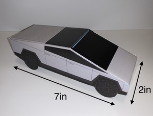 Details About Tesla Cybertruck Diy 3d Model