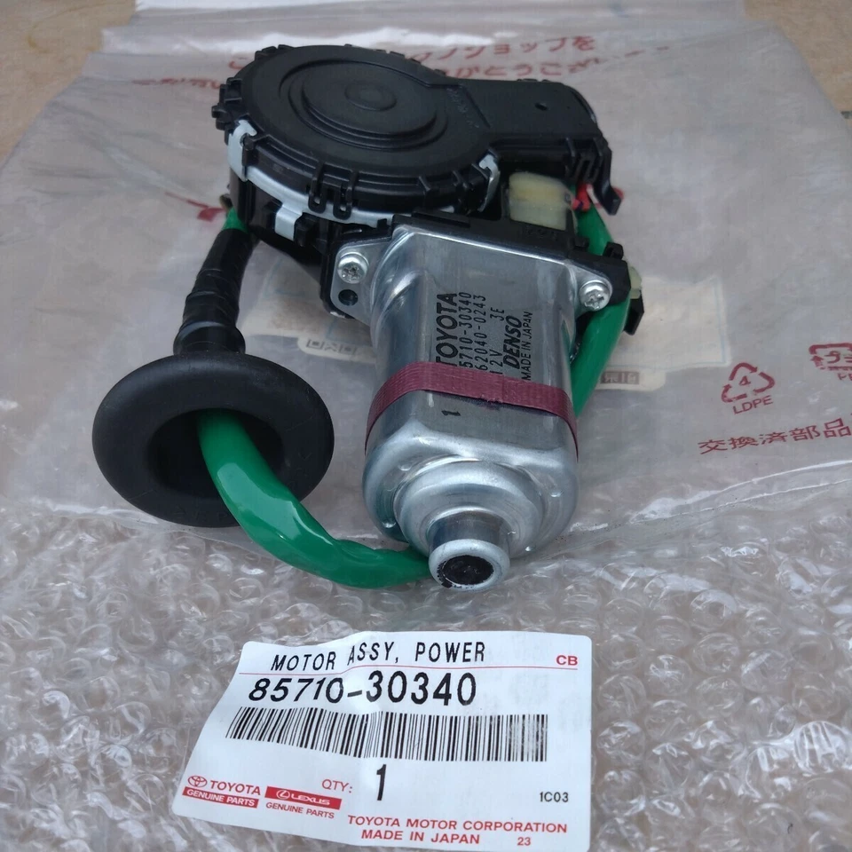Motor regulador ventana delantera derecha OEM 1998-2005 Toyota Aristo Lexus GS300/400/430 Foto 3 de 4