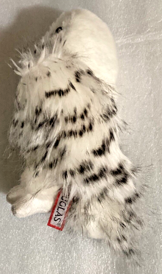 Douglas 8" White Snowy Owl Stuffed Animal Toy Plush Hedwig Wizard