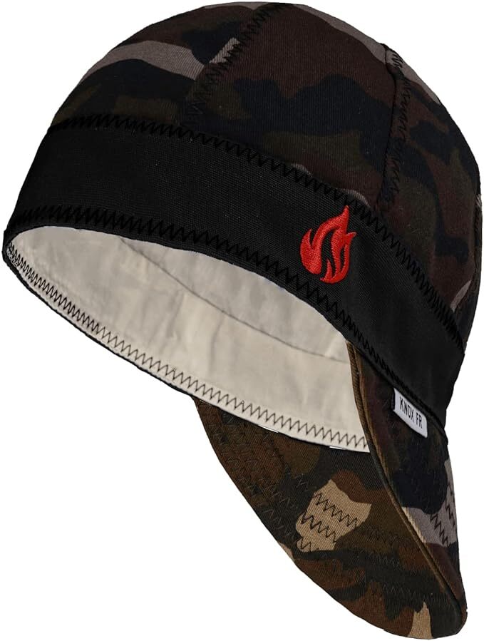 Nexon FR Welding Caps for Men & Women, 8 Panel Welder's Cap
