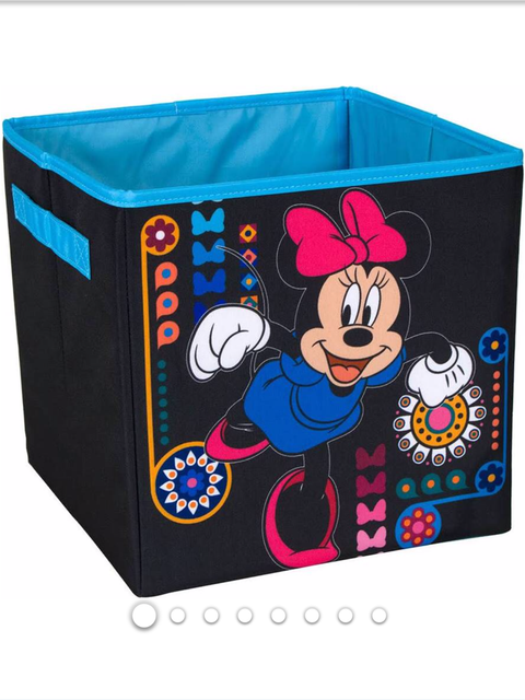 minnie mouse collapsible storage bin
