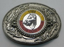 1988 Illinois Agri-News Belt Buckle Farm Unbranded