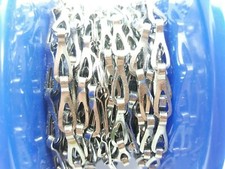 Chromed Brass Chandelier Chain Mirror Picture Hanging 1 Meter Length 19mm link