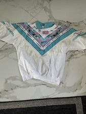 VTG Hazelwood Top USA MADE Southwest Hippie Womens M Multicolor