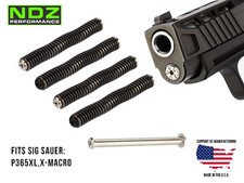 Ndz Sig P365xl X Macro 3.7 Guide Rod Assembly Stainless Steel Ismi Spring Pvd