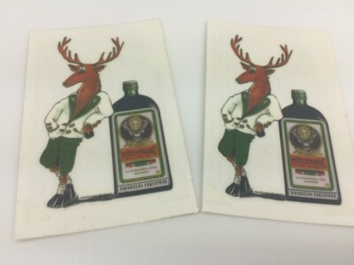 Jägermeister Tatoo Tattoo Rudi Hirsch Hirschkopf 7x4,5 cm