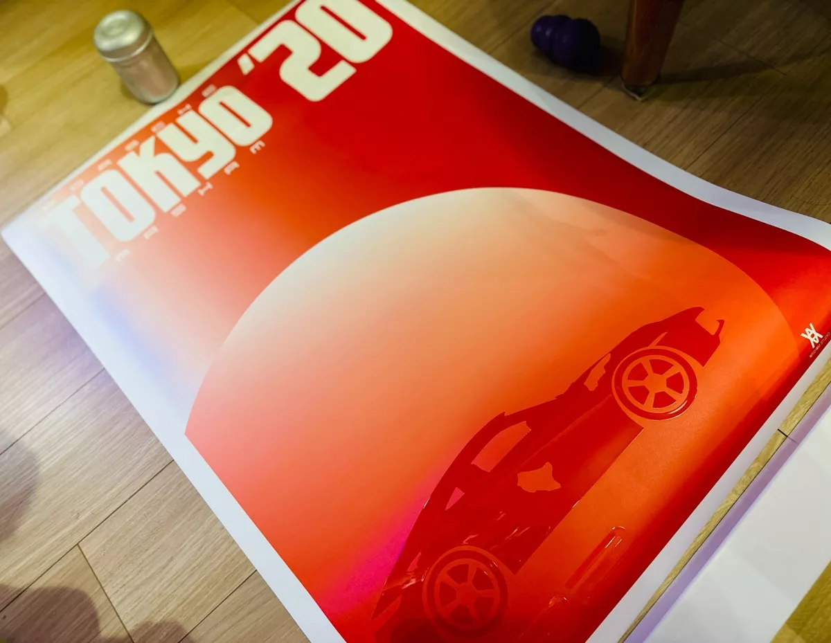 ARSHAM STUDIO × PORSCHE TOKYO '20 POSTER