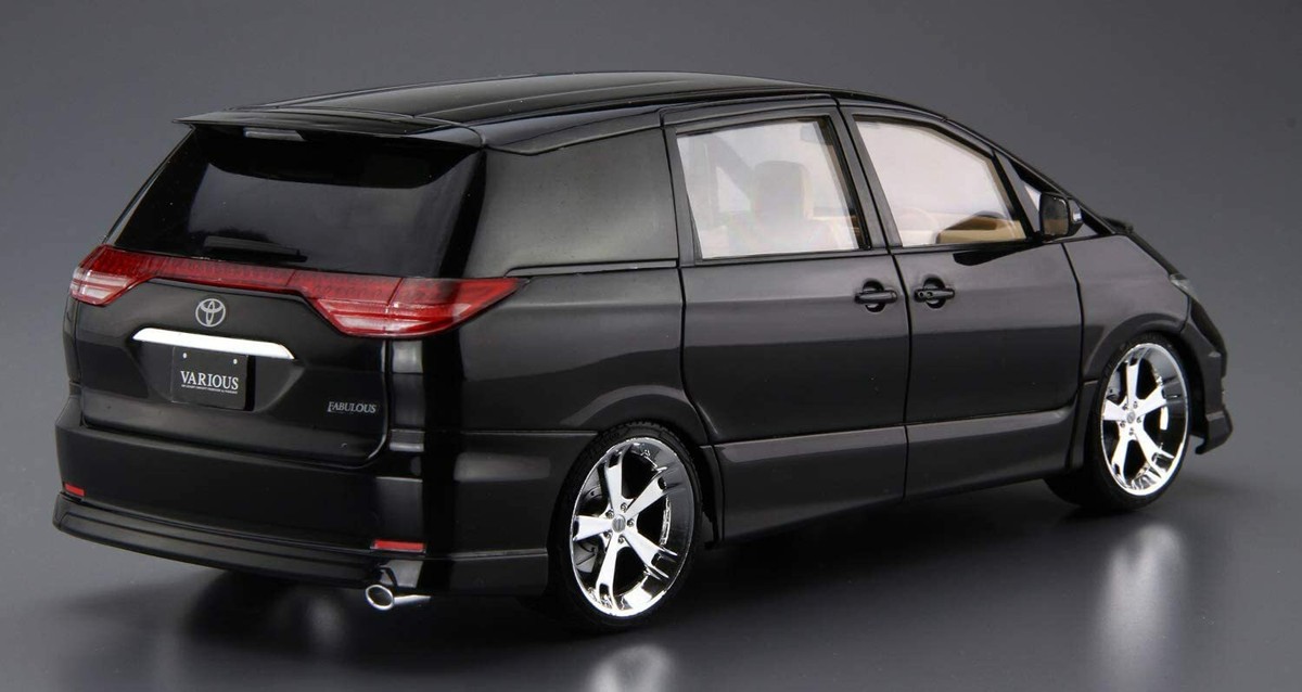 Aoshima 1/24 Model kit Toyota Fabless Varies GSR50 Estima 2006
