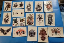 temporary tattoos men waterproof X20