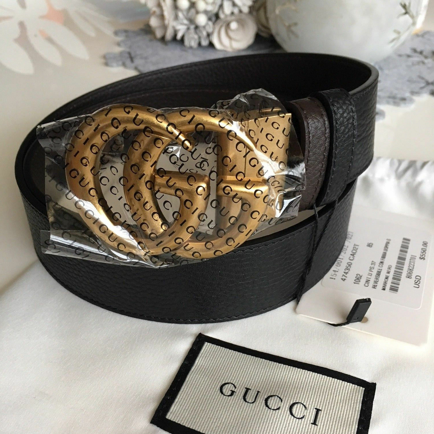 gucci belt 120