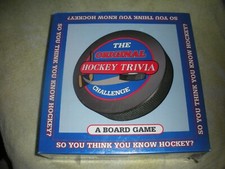 The Ultimate Hockey Trivia Board Game Factory Sealed 