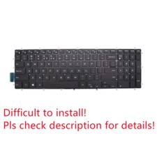 Original US White Backlit Keyboard for Dell Inspiron 15 5567