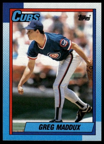 1990 Topps #715 Greg Maddux