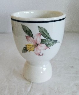 SYRACUSE China Southern Pacific Railroad Prairie Mountain Wildflower EGG CUP