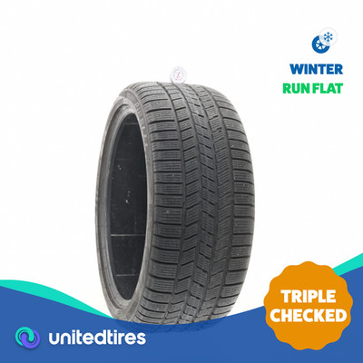 Used 285/35R21 Pirelli Scorpion Ice & Snow Run Flat 105V - 7.5/32