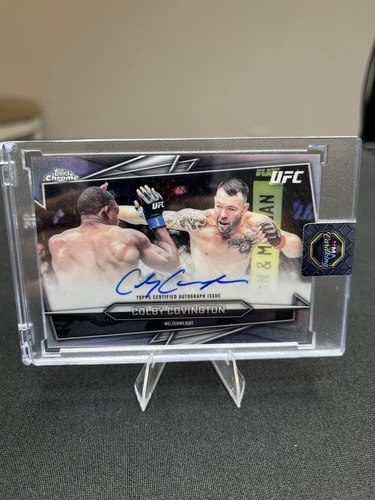 2026 Topps Chrome UFC #BAV-CC Colby Covington Auto Welterweight