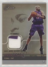 2003 Flair A Above Final Cut Missing Serial Number Vince Carter #FC-VC HOF 2d0