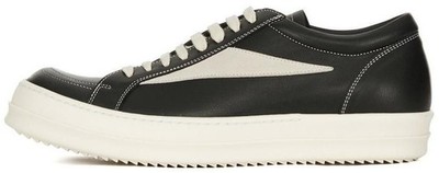 Size 9.5 - Rick Owens Vintage Sneaker Black Milk