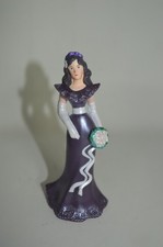 Vintage Wilton Cake Topper Bridesmaid Pruple Dress Wedding Formal 1991