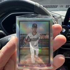 Bowman 2021 1991 Bowman Insert MacKenzie Gore #91B-MG San Diego Padres
