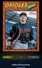 26 Topps Bunt DIGITAL Heritage Color Of The Year LEGENDARY Adley Rutschman
