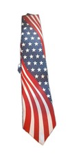 American Traditions "Made In The USA" American Flag Neck Tie