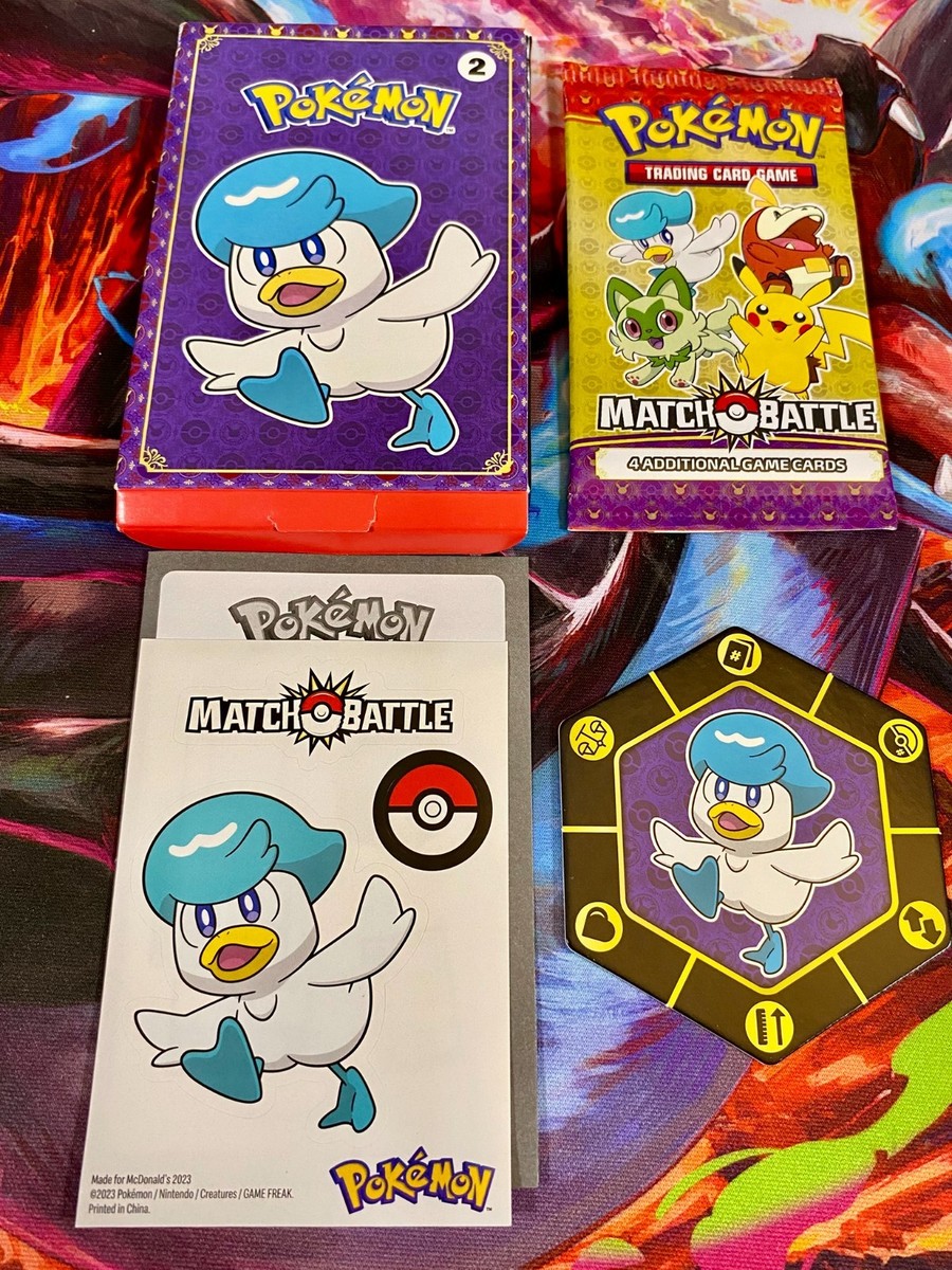 pokemon 2023 mcdonald's happy meal match battle promo booster pack McDonald's Begins Pokmon TCG 2023 Promotions Is Now Live