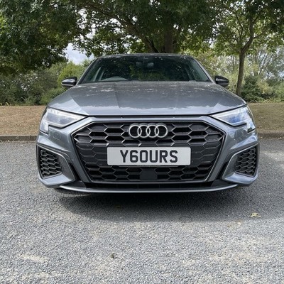 YOURS! Personalised Private Registration Number Plate Y60 URS On Certificate